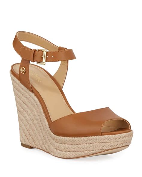 carlyn espadrille wedge sandal michael michael kors|michael kors wedge sandals.